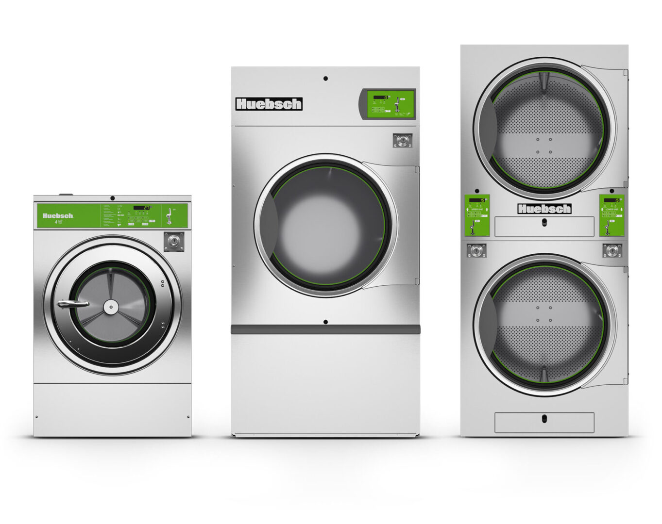 Huebsch Makes Laundry Simple with Easy-to-Use Technology.